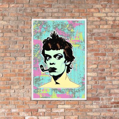 Framed Wall Art - The ChainSmoker