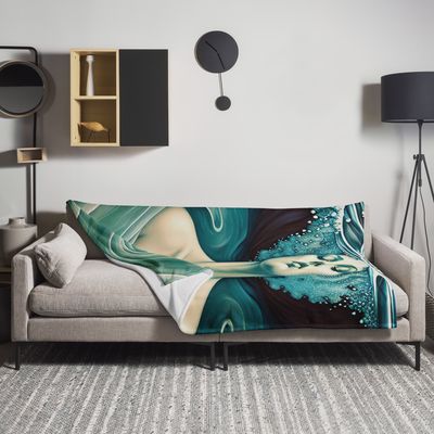 Throw Blanket - Treading Water