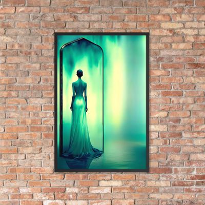 Framed Wall Art - Reflective Portal