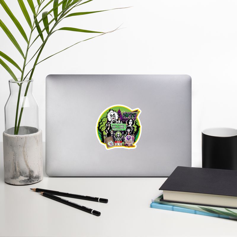 Bubble-free stickers - It's Showtime: Beetlejuice, Beetlejuice!