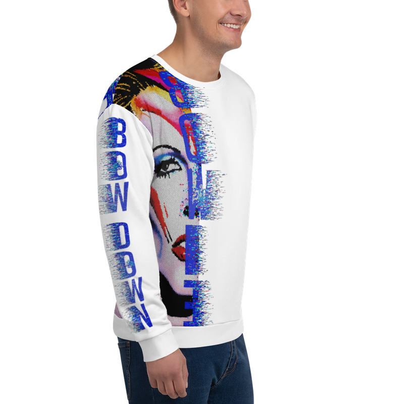 Unisex Sweatshirt - Bow Down To Bowie