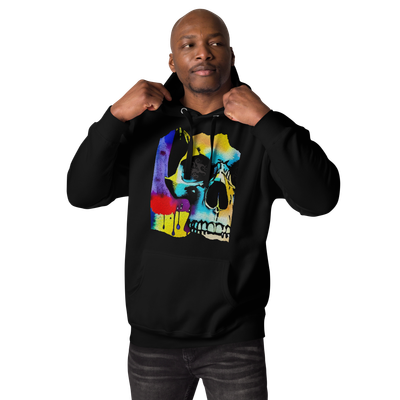 Unisex Hoodie - Mean Muggin' Skull