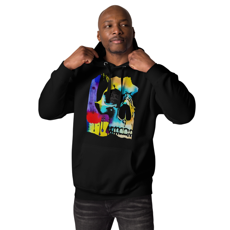Unisex Hoodie - Mean Muggin' Skull