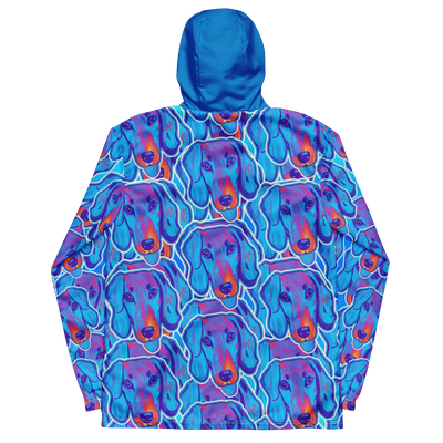 Unisex windbreaker - Dachshund Licks &amp; Kisses