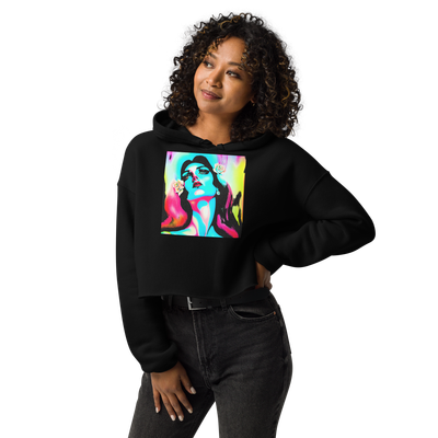 Crop Hoodie - Words Hurt