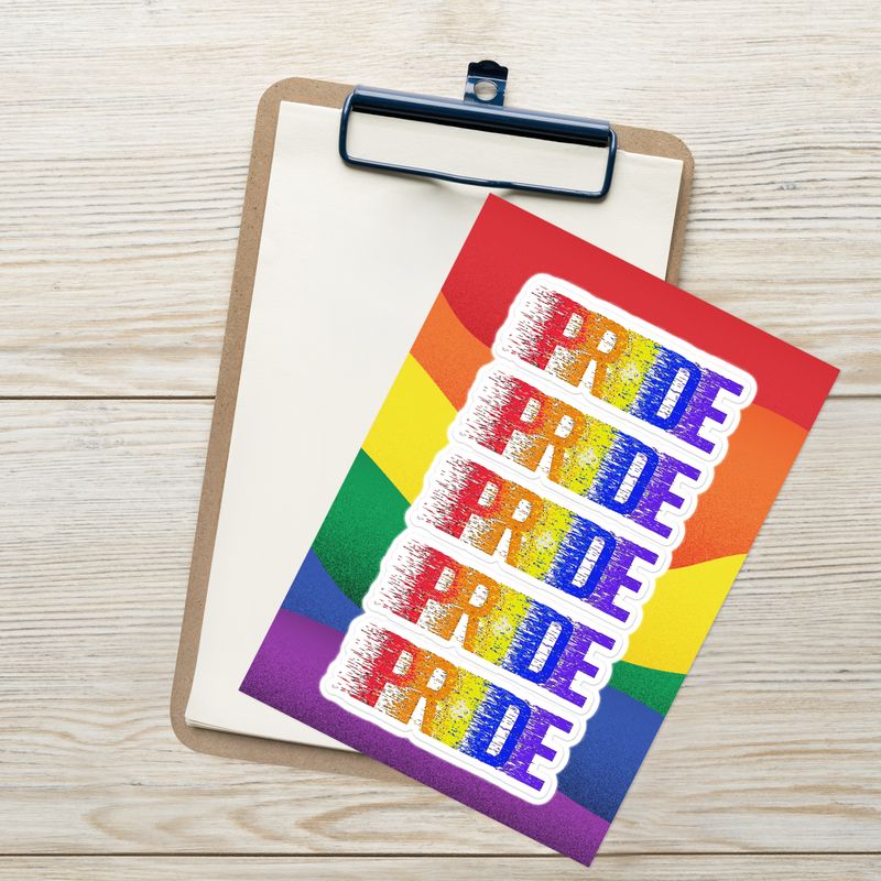 Sticker sheet - The Power Of Pride