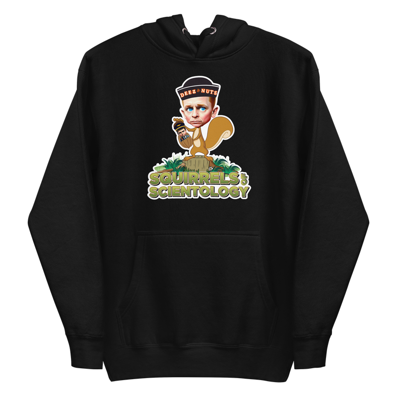 Unisex Hoodie - Squirrels Of Scientology - Deez Nuts