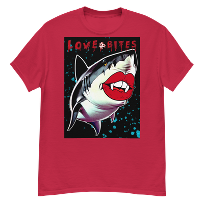 Unisex classic tee - Shark Love Bites