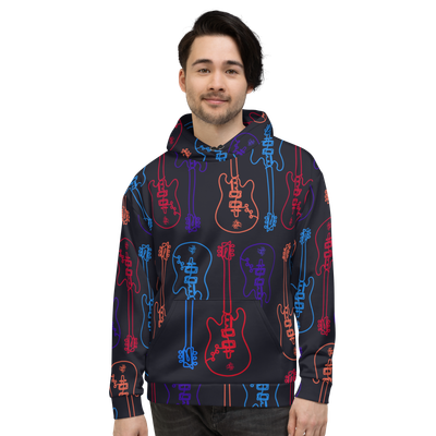 Unisex Hoodie - Studio Guitar - Black Sabbath