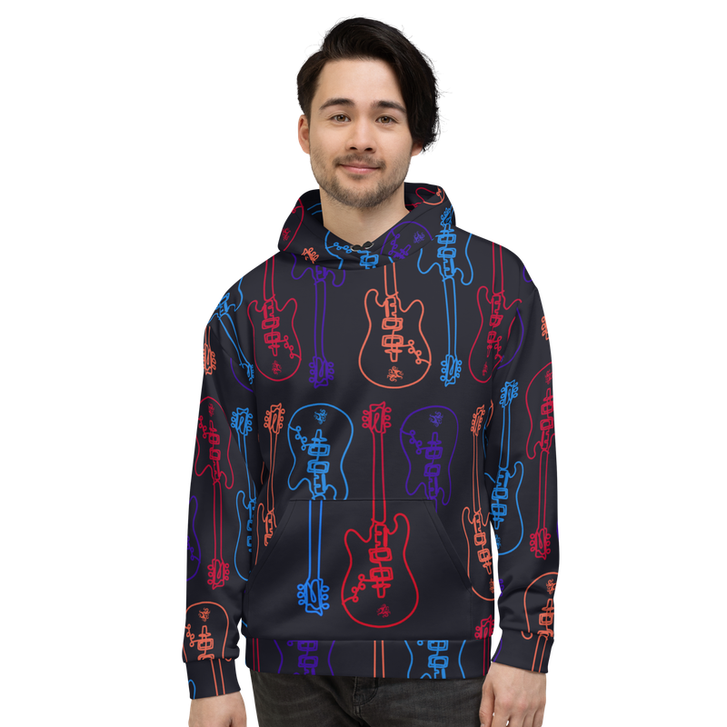Unisex Hoodie - Studio Guitar - Black Sabbath