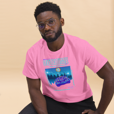 Unisex classic tee - Travel Trauma - Outatime