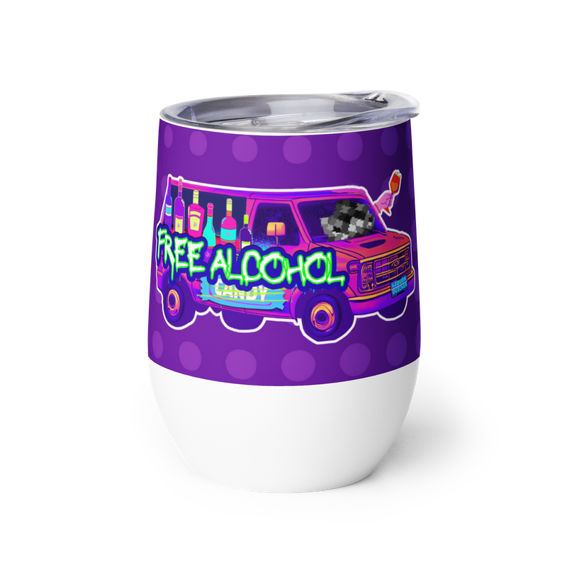 Wine tumbler - Candy Is Dandy