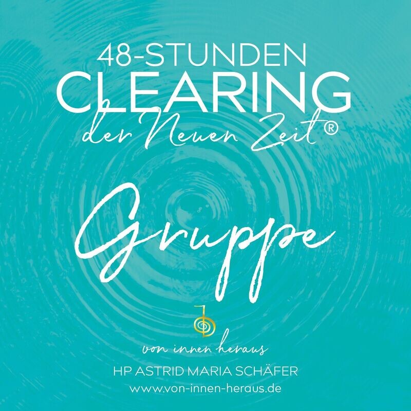 Energetisches Clearing® GRUPPENSESSION