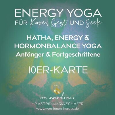 Energy Yoga 10ER-KARTE