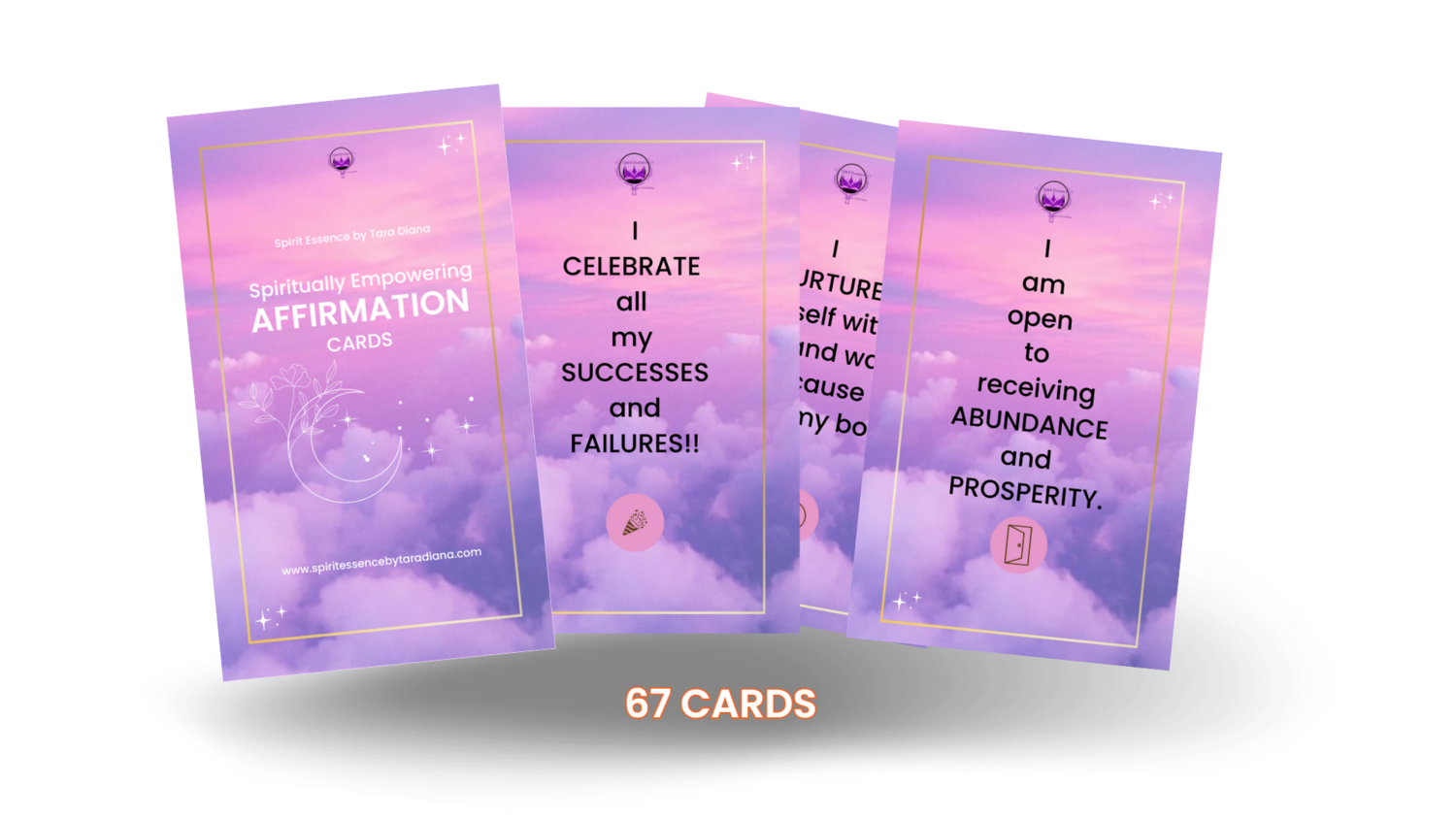 Spiritual Empowering Affirmation Cards