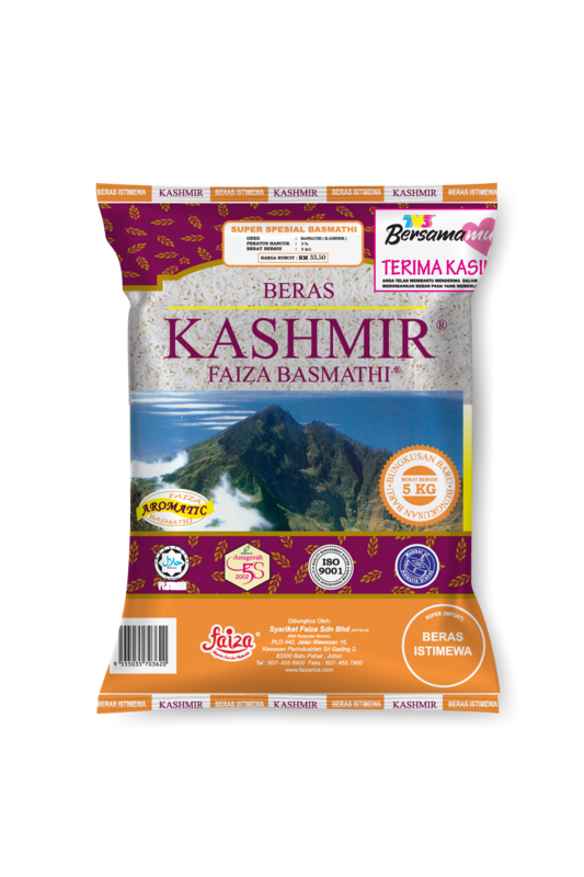 Kashmir Faiza Basmathi 5kg