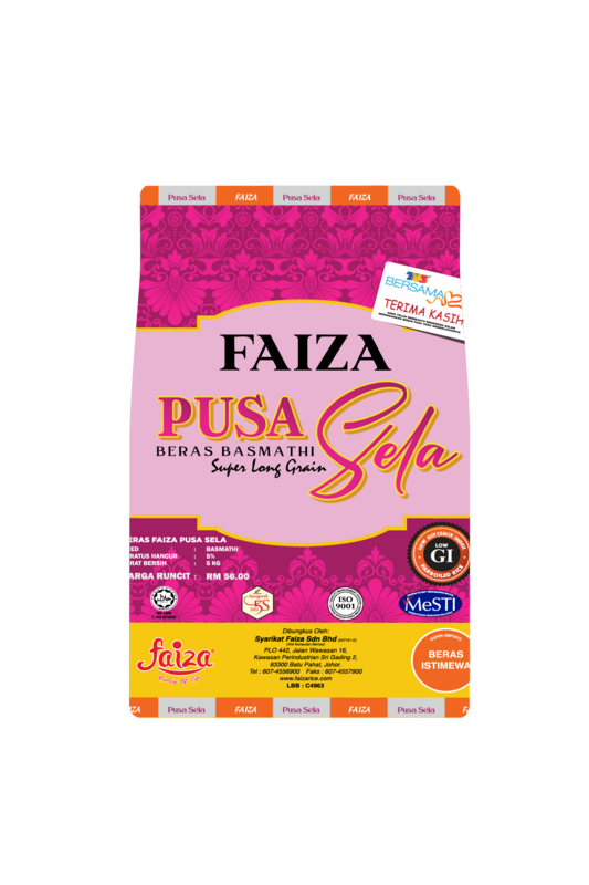Pusa Sela Faiza Basmathi 5kg