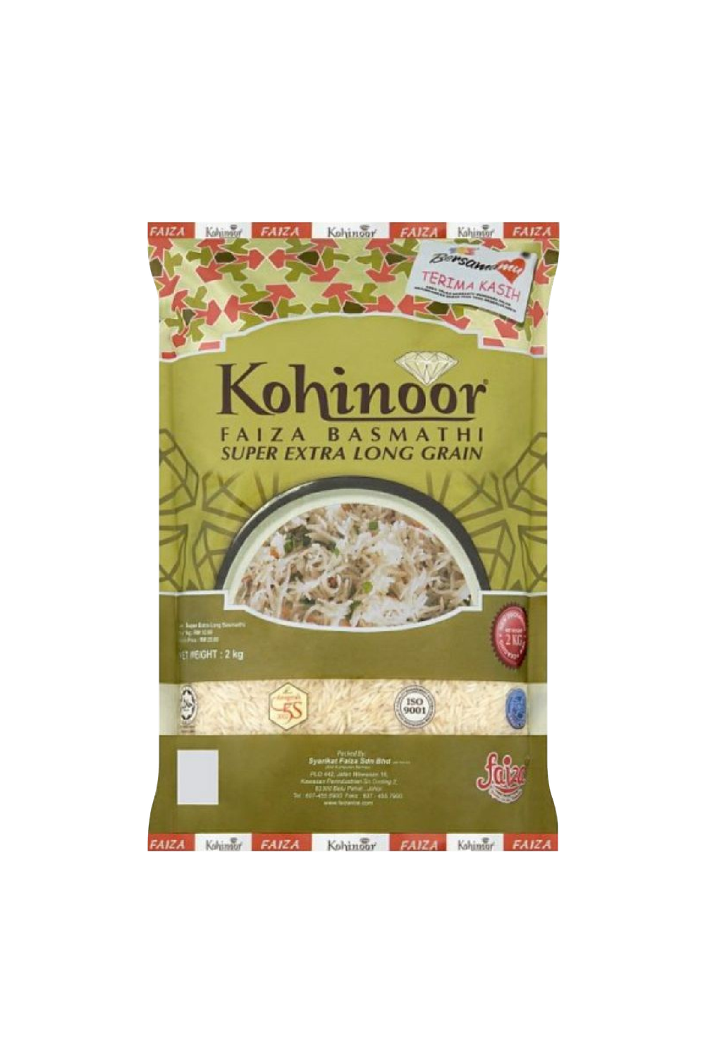 Kohinoor Faiza Basmathi 2kg