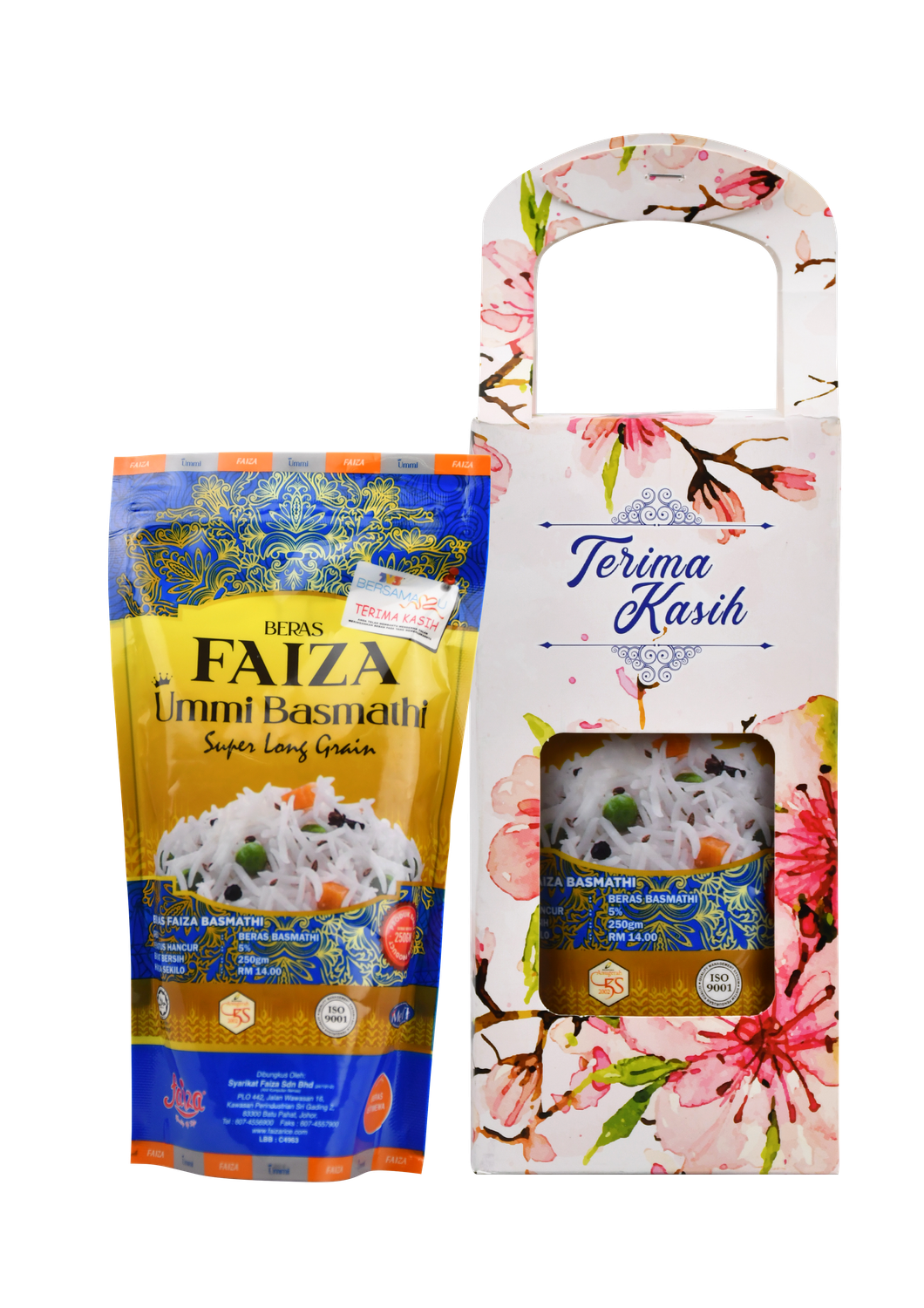 PRE ORDER (14 WORKING DAYS) - Faiza Ummi Basmathi 250gm (With Box)
