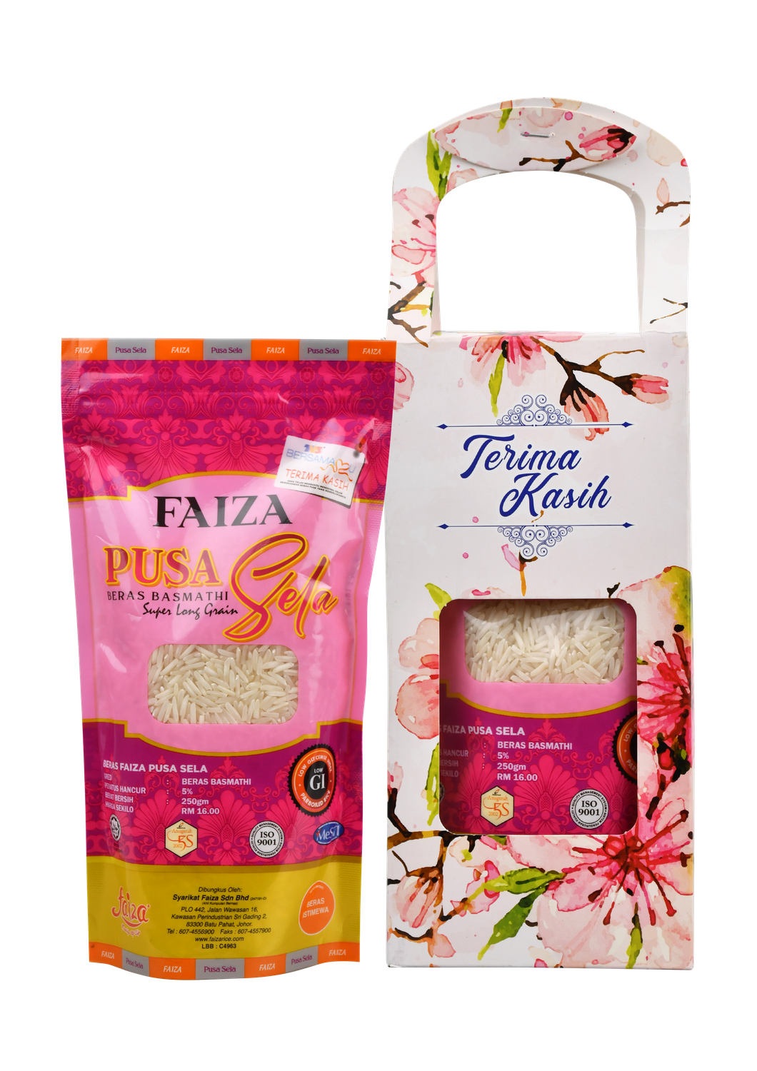 PRE ORDER (14 WORKING DAYS) - Faiza Pusa Sela Basmathi 250gm (With Box)