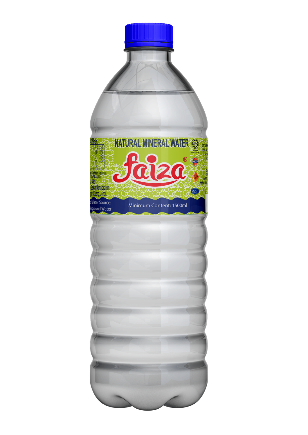 Air Mineral Semulajadi FAIZA 1500ml (1 Karton x 12)