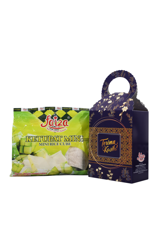 PRE ORDER (14 WORKING DAYS) - Doorgift Ketupat Mini Faiza 20gm x 7&#39;s (With Box)