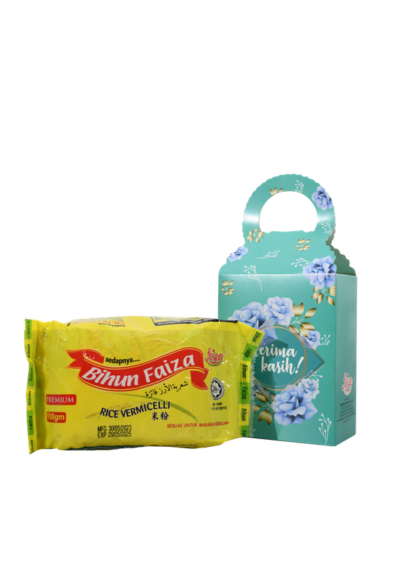 PRE ORDER (14 WORKING DAYS) -Doorgift Bihun Faiza 150gm (With Box)