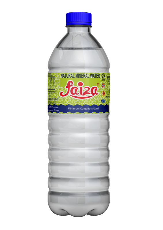 Air Mineral Semulajadi FAIZA 1500ml (1 Karton x 12) Air Mineral Semulajadi FAIZA 1500ml (1 Karton x 12)
