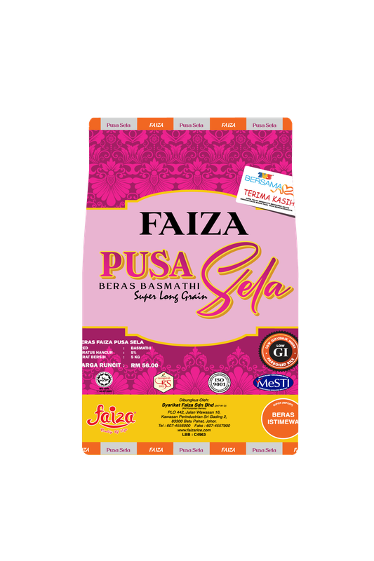 Pusa Sela Faiza Basmathi 5kg