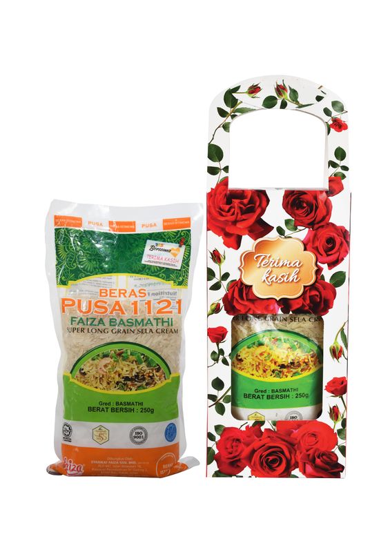PRE ORDER (14 WORKING DAYS) - Pusa 1121 Faiza Basmathi 250gm (With Box) PRE ORDER (14 WORKING DAYS) - Pusa 1121 Faiza Basmathi 250gm (With Box)