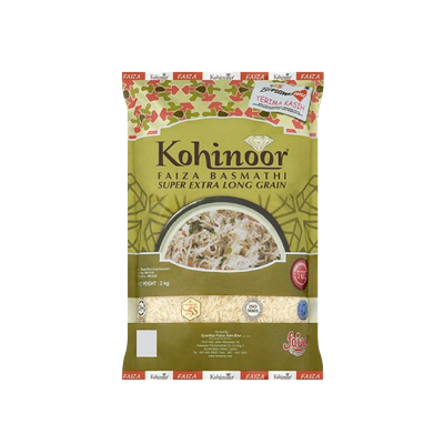 Beras Kohinoor Faiza Basmathi 2kg Beras Kohinoor Faiza Basmathi 2kg