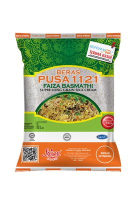 Beras Pusa 1121 Faiza Basmathi 5kg