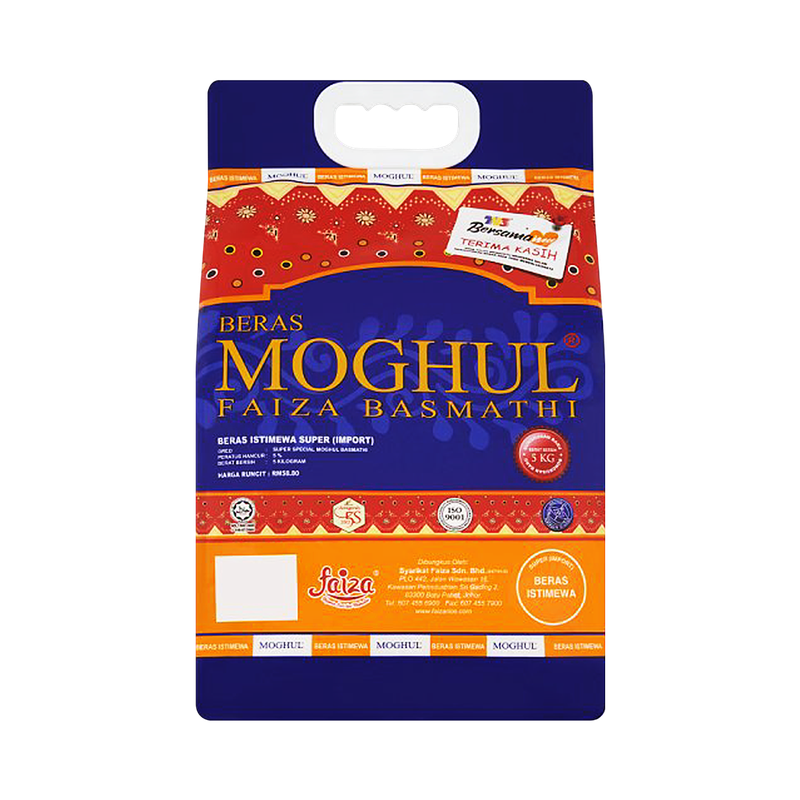 Beras Moghul Faiza Basmathi 5kg