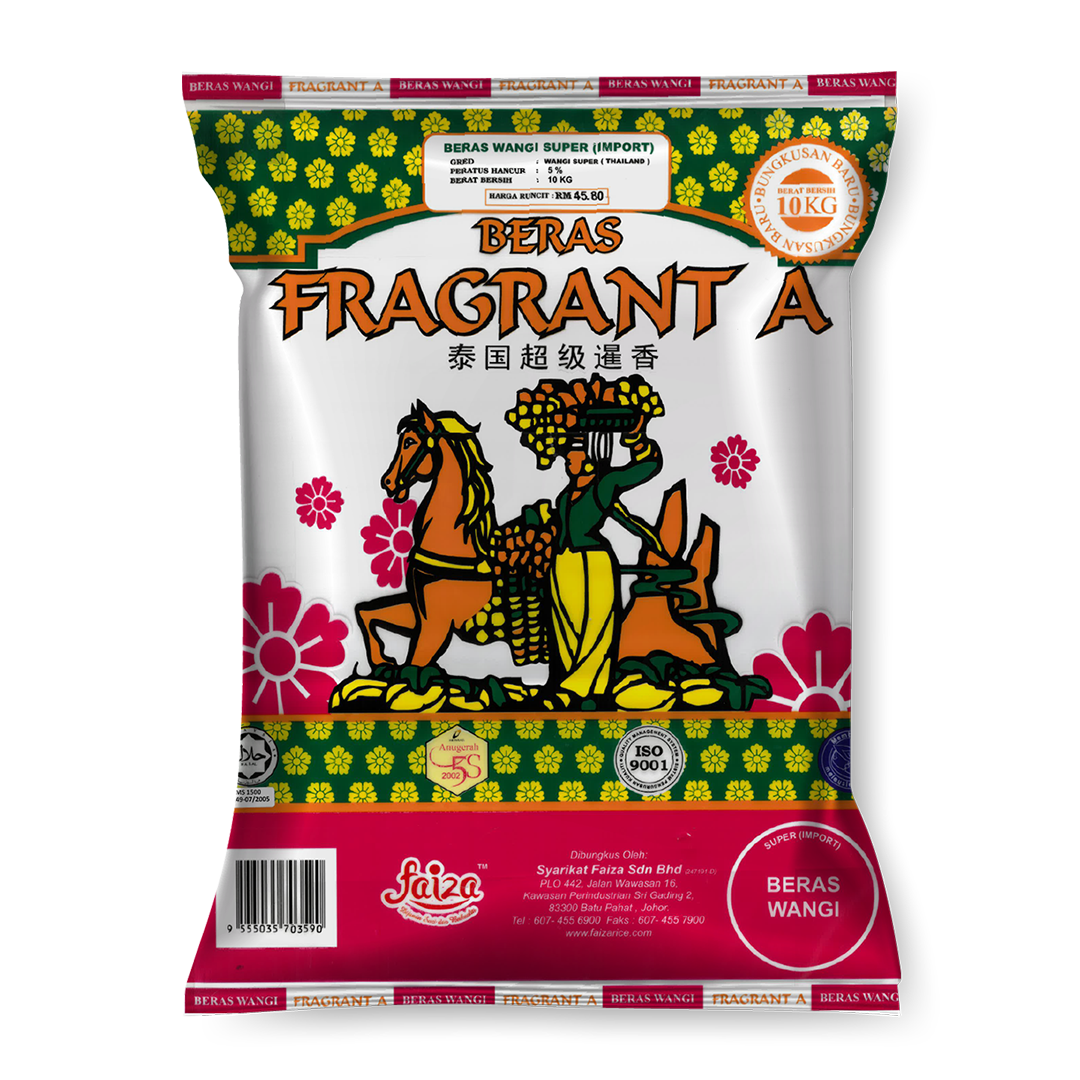 Beras Fragrant Rice A 10kg Beras Fragrant Rice A 10kg