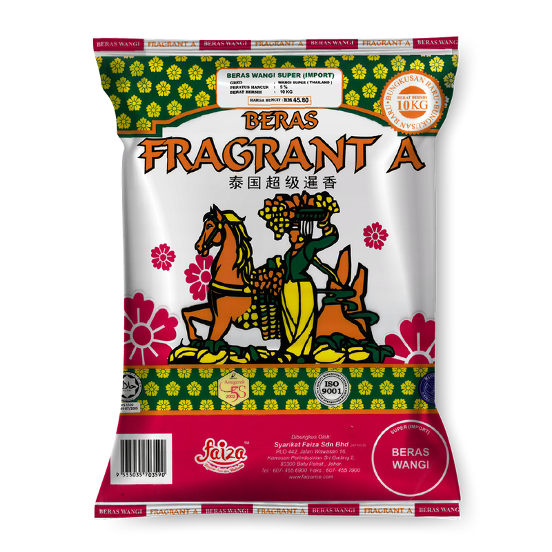 Beras Fragrant Rice A 10kg Beras Fragrant Rice A 10kg