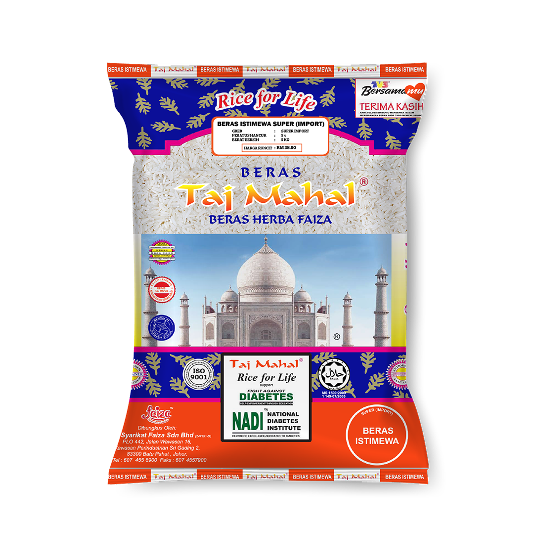 Beras Taj Mahal Faiza 5 KG Beras Taj Mahal Faiza 5 KG