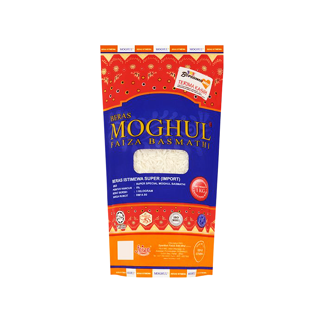 Beras Moghul Faiza Basmathi 1kg Beras Moghul Faiza Basmathi 1kg