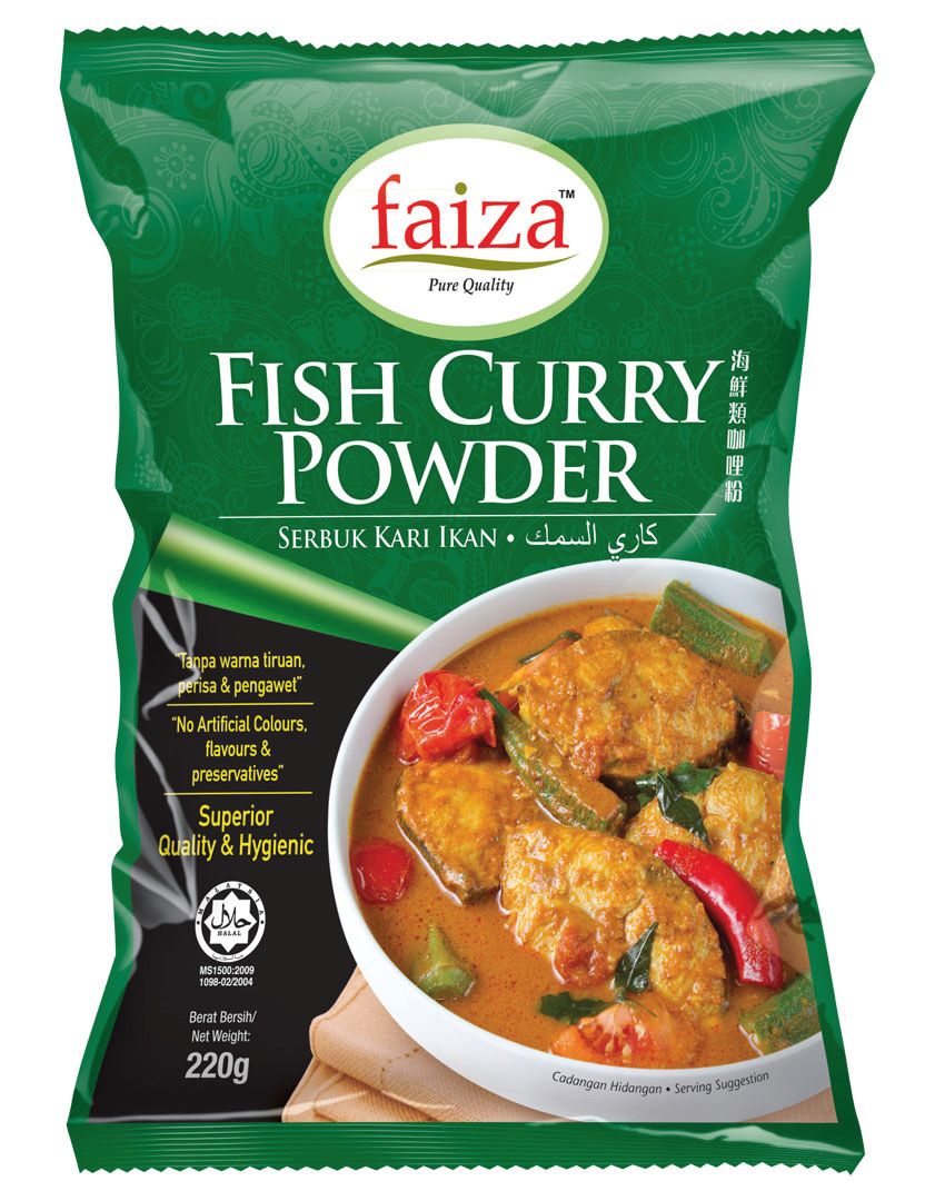 Rempah Kari Ikan 220gm