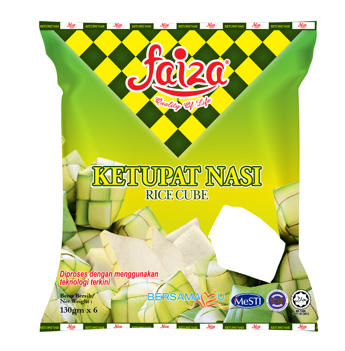 Ketupat Faiza 130gm x 6