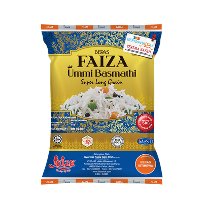 Beras Faiza Ummi Basmathi 5KG