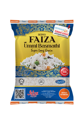Beras Faiza Ummi Basmathi 5KG