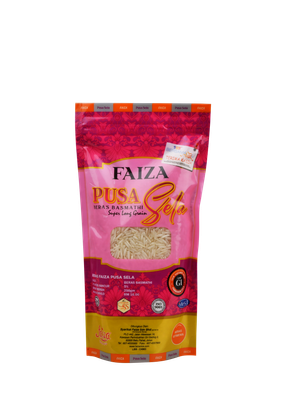 PRE ORDER (14 WORKING DAYS) - Faiza Pusa Sela Basmathi 250gm (Without Box) PRE ORDER (14 WORKING DAYS) - Faiza Pusa Sela Basmathi 250gm (Without Box)