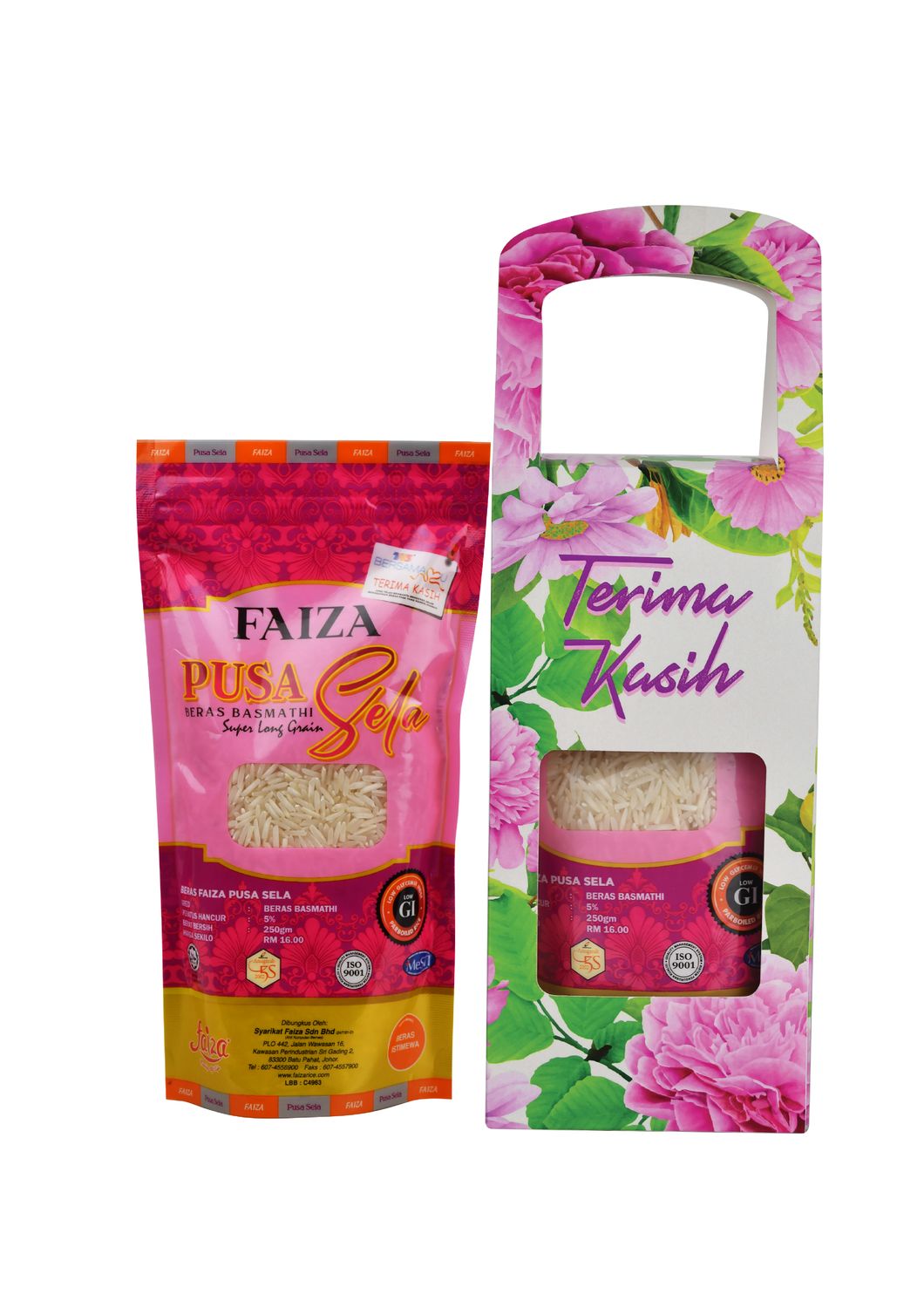 PRE ORDER (14 WORKING DAYS) - Faiza Pusa Sela Basmathi 250gm (With Box)