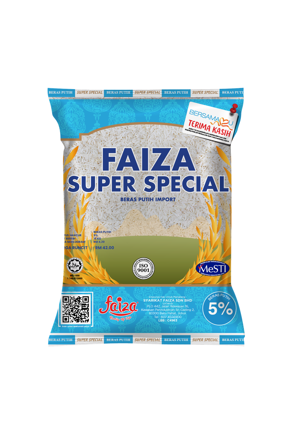 Beras Faiza Super Special 10kg