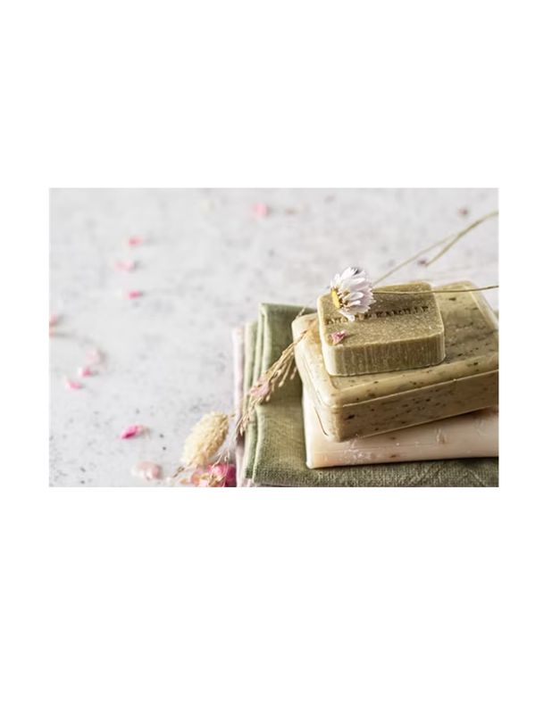 Soap made from scratch.