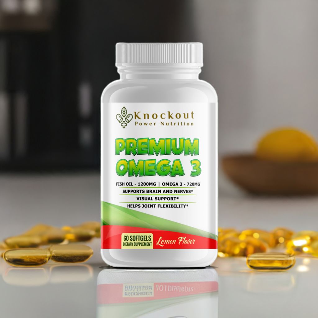 Premium Omega 3 Fish Oil- EPA-DHA
