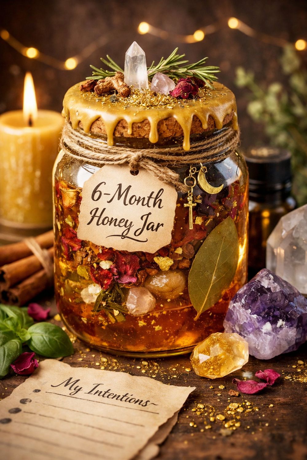 6-Month Personalized Honey Jar – Advanced Spiritual Manifestation