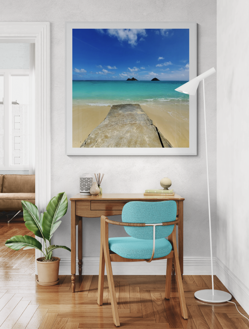 Path to the Sea - Canvas Wrap