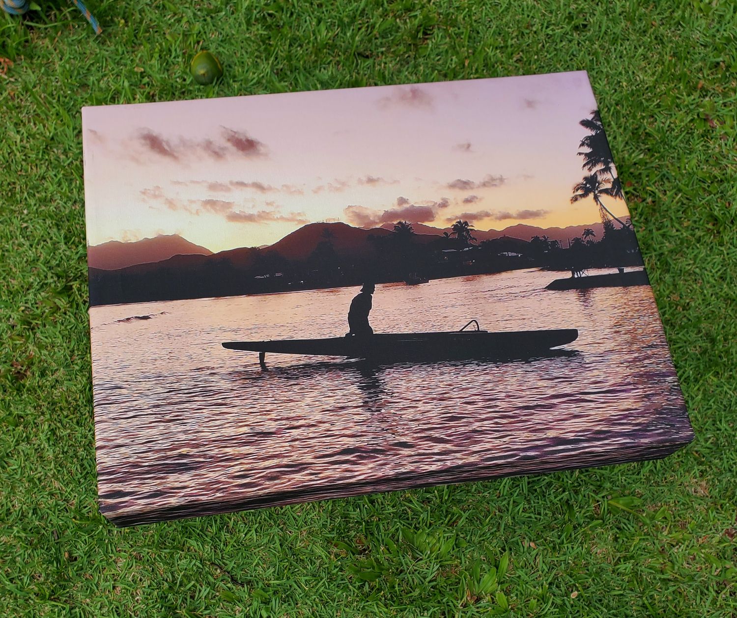 Evening Paddle - Canvas Wrap