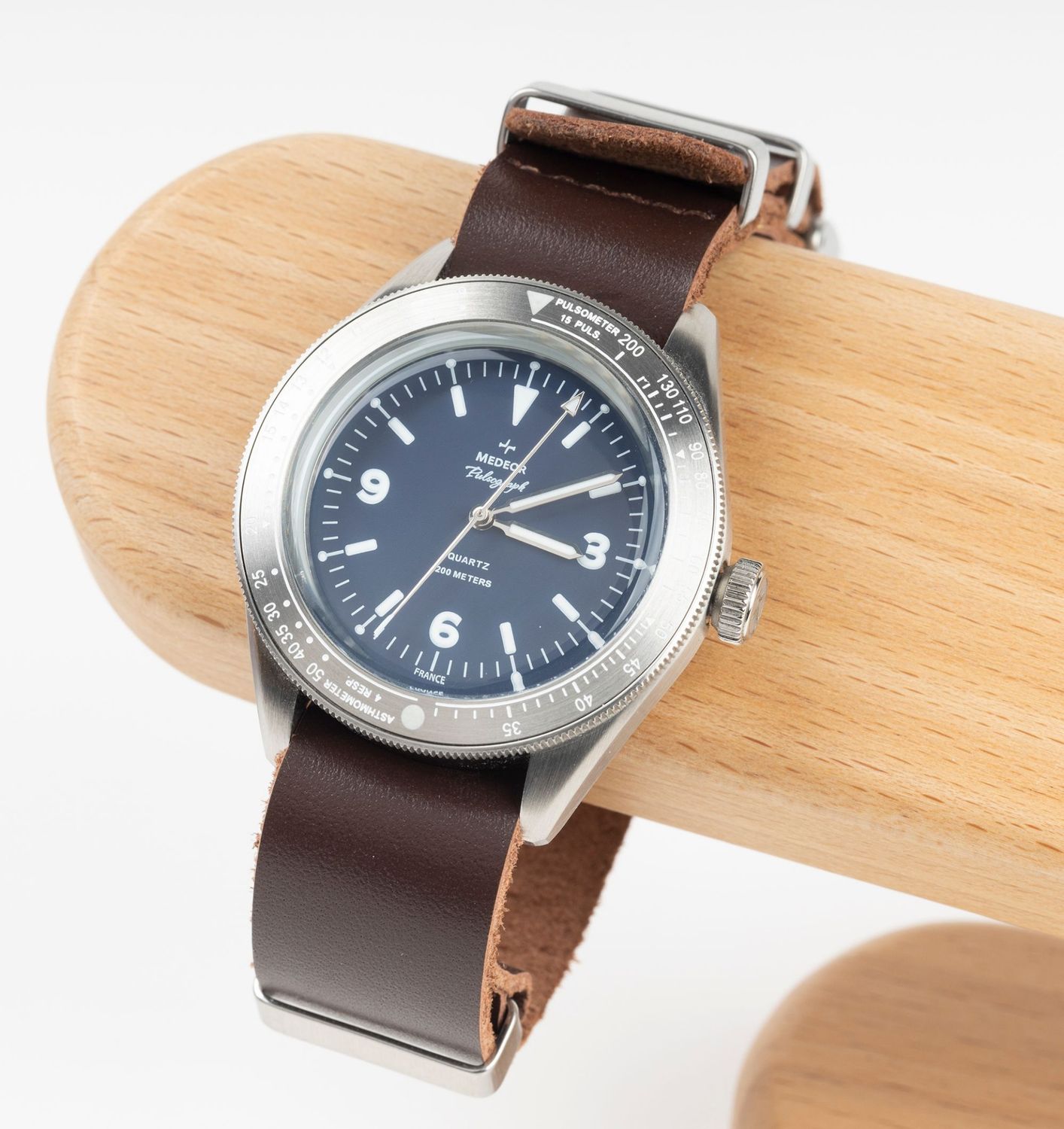 Pulsograph Quartz Bleu orage